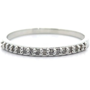 Natural Diamond Semi-Eternity Ring VIDEO