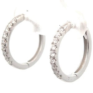 0.25 Carat Diamond Inside-Out Hoop Earrings VIDEO