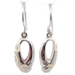 Oblong Oval Dangle Drop Earrings w Shepherds Hooks VIDEO