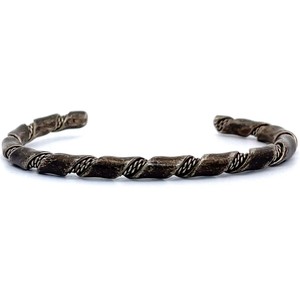 Twisted Open Bangle Bracelet Cuff VIDEO