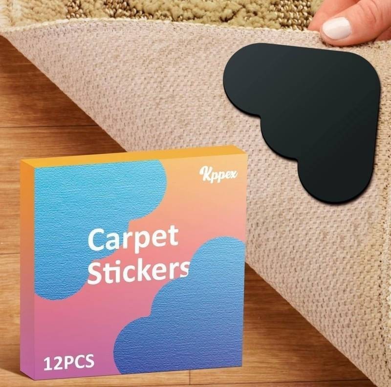 Rug & Carpet Pad Grippers, 24 Total - New Q
