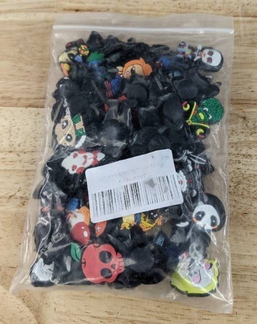 Scary Movie Character Croc Charms, 50 Total - Brand New Q