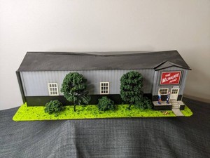 Milwaukee Road Menards Model Railroad Building