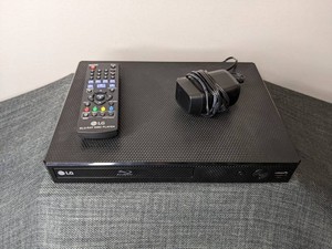 LG BP350 Network Blu-Ray Disc  DVD Player With Remote & Adapter