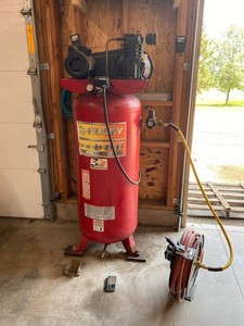 Husky 60 Gallon Air Compressor With Hoses & Accessories