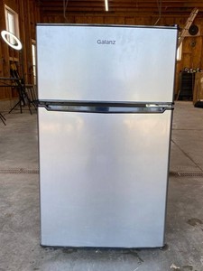 Galanz Compact Stainless Steel Refrigerator 32 x 18 x 20