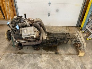 2003 Ford F350 6.0 Power Stroke Diesel Engine with Transmission and Transfer Case