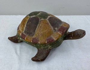 Ceramic Turtle Figurine
