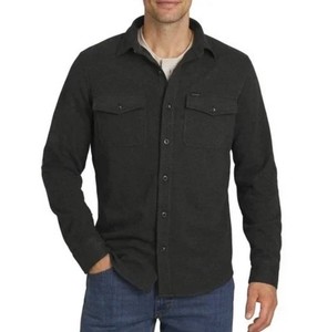 Wrangler Button Down Shirt, Mens Size XXL, Dark Grey - Brand New