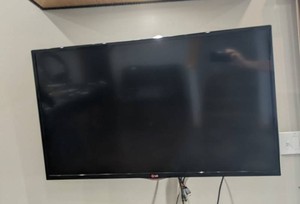 LG 42 LED TV With Full Motion Mount
