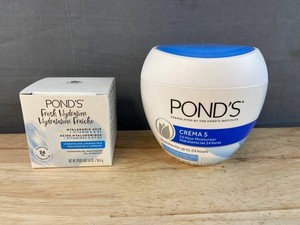 Ponds Fresh Hydration, 3.4 oz & Crema S Moisturizer, 14.1 oz - Brand New Q