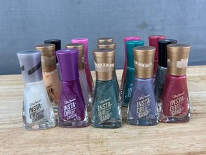 Sally Hansen Insta-Dri Nail Polish Assortment, 15 Total - Brand New Q
