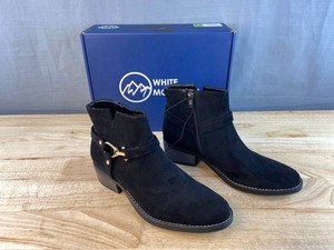 White Mountain Womens Ankle Boots Size 7.5, Black - Brand New Q