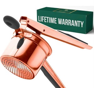 Bellemain Stainless Steel Rose Tone Potato RicerMasher - Brand New Q