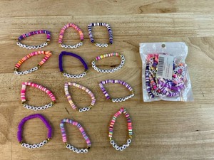 Olivia Rodrigo Beaded Bracelets, 24 Total - Brand New Q