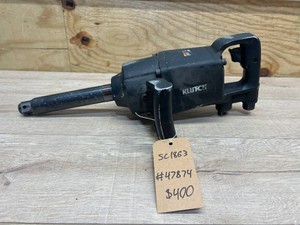 $400 Klutch Heavy-Duty Air Impact Wrench with 8in. Anvil and D-Handle, 1in. Drive, 10 CFM, 2500 Ft.Lbs. Torque