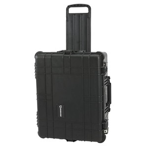 $90 Strongway 24.5in. Rolling All-Weather Protective Storage Case, IP55 Water Resistant, Black