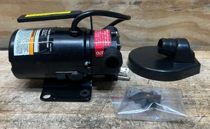 Ironton 115V Water Transfer Pump, 330 GPH, 110 HP, 34in. Ports #107791 Msrp $87.99
