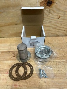 Buyers Products Chrome Filler-Strainer Breather Cap Assembly. (Lot of 2)