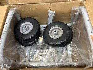 Strongway Hose Reel Cart, Holds 58in. x 400ft. Hose #5032407 Msrp $179.99