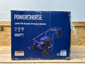 Powerhorse Electric Cold Water Pressure Washer, 3000 PSI, 2 GPM #6133541 Msrp $399.99
