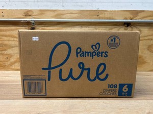 Pampers Pure Diapers 108 count- Size 6 (35LBS)