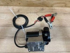 $280 Roughneck 12V Diesel Fuel Transfer Pump, 8 GPM, Manual Nozzle, Hose $279.99 Missing Hose, Telescopic Pipe, and Manual Nozzle
