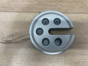 $72 Rice Lake Cast Iron ASTM Class 7 Painted Slotted Interlocking Test Weight, 5lbs Mass