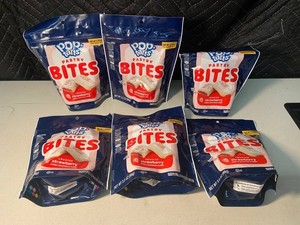 Pop-Tarts Pastry Bites Frosted Strawberry 3.5 Oz (Lot of 6)