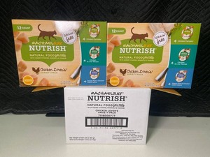 Rachael Ray Nutrish Natural Cat Food - Chicken Liver Recipe & Ocean Fish Catch-iatore (Lot of 2)