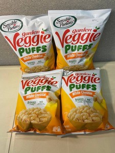 Sensible Portions Garden Veggie Puffs White Cheddar (Lot of 4)