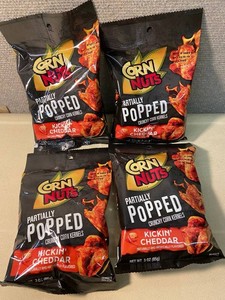 Corn Nuts Kickin Cheddar 3oz (Lot of 4)
