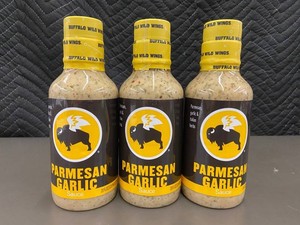 Buffalo Wild Wings Parmesan Garlic Sauce - 3 Bottles