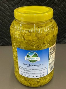 Bay Valley Sliced Pepperoncini 1 Gallon (128 fl oz)