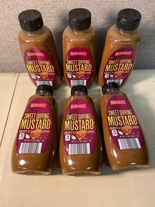 Burmans Sweet Dipping Mustard 12 Oz (Lot of 6)