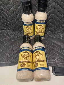 Kelchner Lemon Dill Marinade and Sauce 12 Fl Oz - 4 Total Bottles
