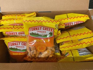 Turkey Creek Bar-B-Que Pork Skins 2oz Display 12ct (Lot of 12)