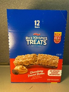 Kelloggs Rice Krispies Treats Chocolatey Peanut Butter 12 Bars