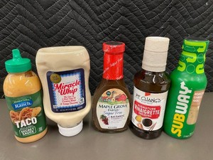 Assorted Dressings & Sauces (Lot of 5)