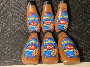 Ortega Chipotle Aioli Sauce Bottles - 9 oz (255 g) Each - 6 Total Bottles