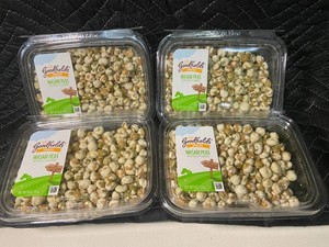 Goodfields Snacks Wasabi Peas - 9 oz (255 g) - 4 Total Boxes