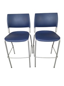 Set of 2 National Public Seating 8800 Series Cafetorium Stool