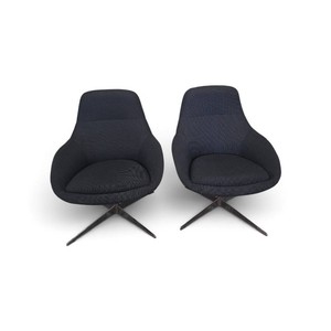 Set of Two NaughtOne  Herman Miller Always Lounge Chairs Retail $1700 each