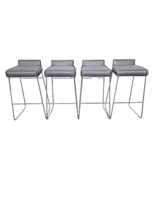 Set of Four Allermuir Tommo High StoolsGrey Retail $750