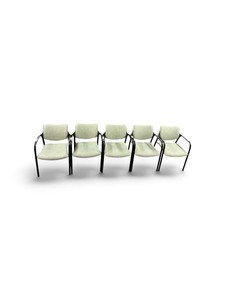Set of Five Herman Miller Aside Chairs Retail $449