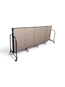 Screenflex collapsible divider on wheels Retail $999