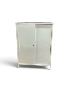 White Steel Office Storage Unit Retail $349