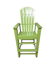 Polywood Brand Outdoor Bar Chair (Green) Retail $499