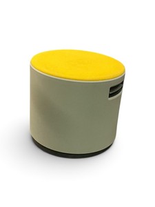 Set of Two Steelcase Turnstone Buoy Active Sitting Stool Yellow Retail $1200