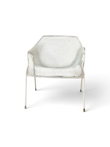 Set of four patio chairs